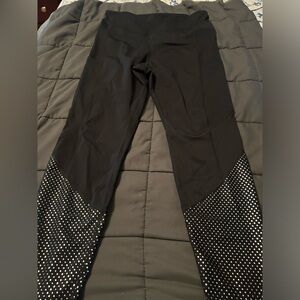 EUC Zyia black leggings with stud details